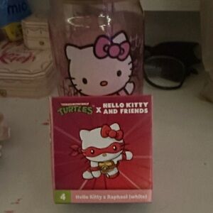 Hello Kitty x Raphael Red and White Action Figure
